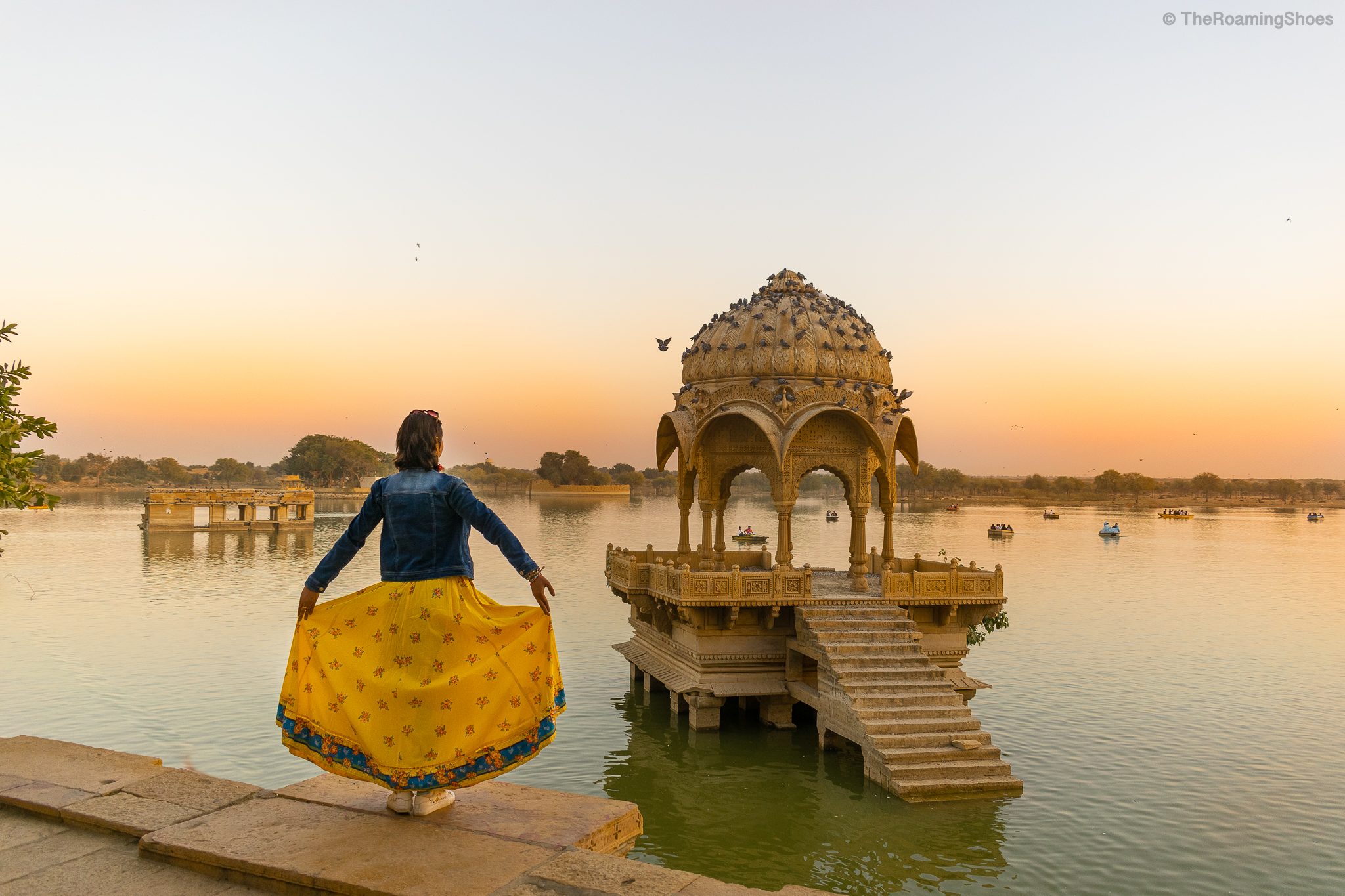 Ghadisar lake ghadisar choraha lake ghadisar Dynasty desert camp Dynasty resort Jaisalmer Packages incredible Rajasthan Incredible Jaisalmer